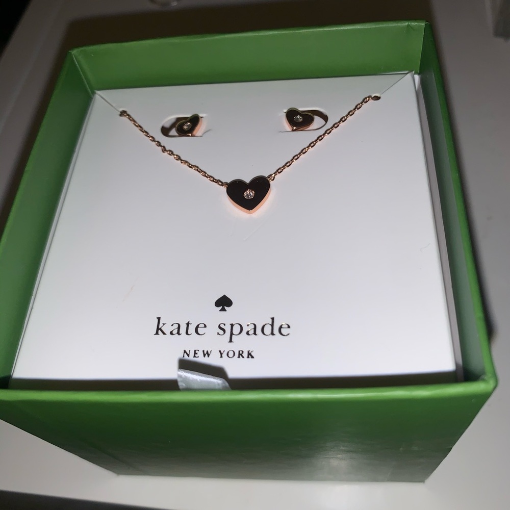 Kate spade necklace and earrings